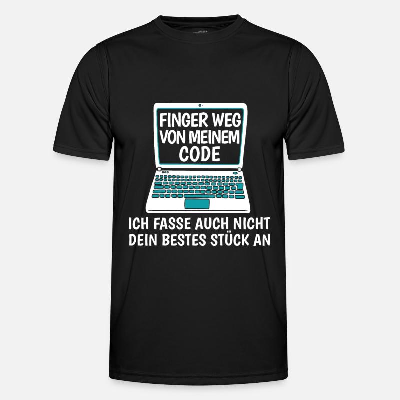 Developer Coder Programmer Funny - Men's Functional T-Shirt - black