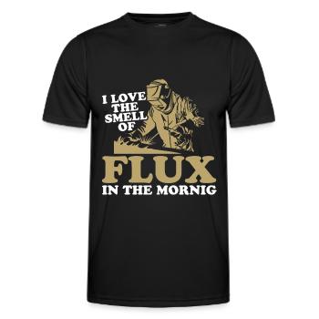 Welder Locksmith Witty - Men's Functional T-Shirt - black - Front - AI Model Male 178 dark (178cm)