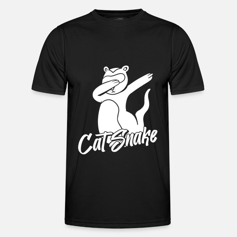Frettchen Iltis - Männer Funktions-T-Shirt - Schwarz