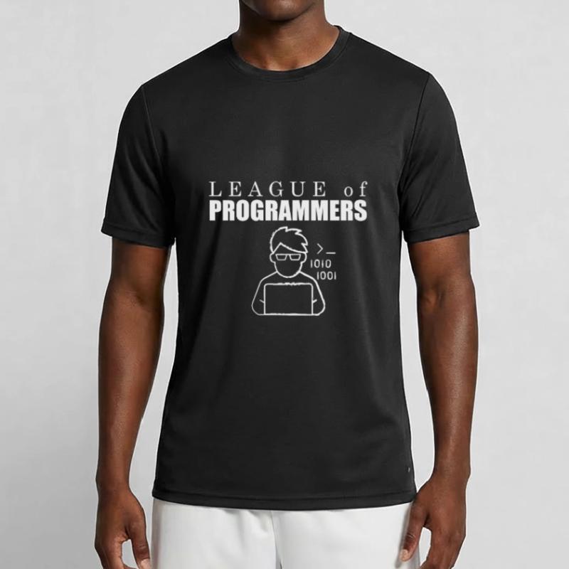Developer Coder Programmer League Men's Functional T-Shirt