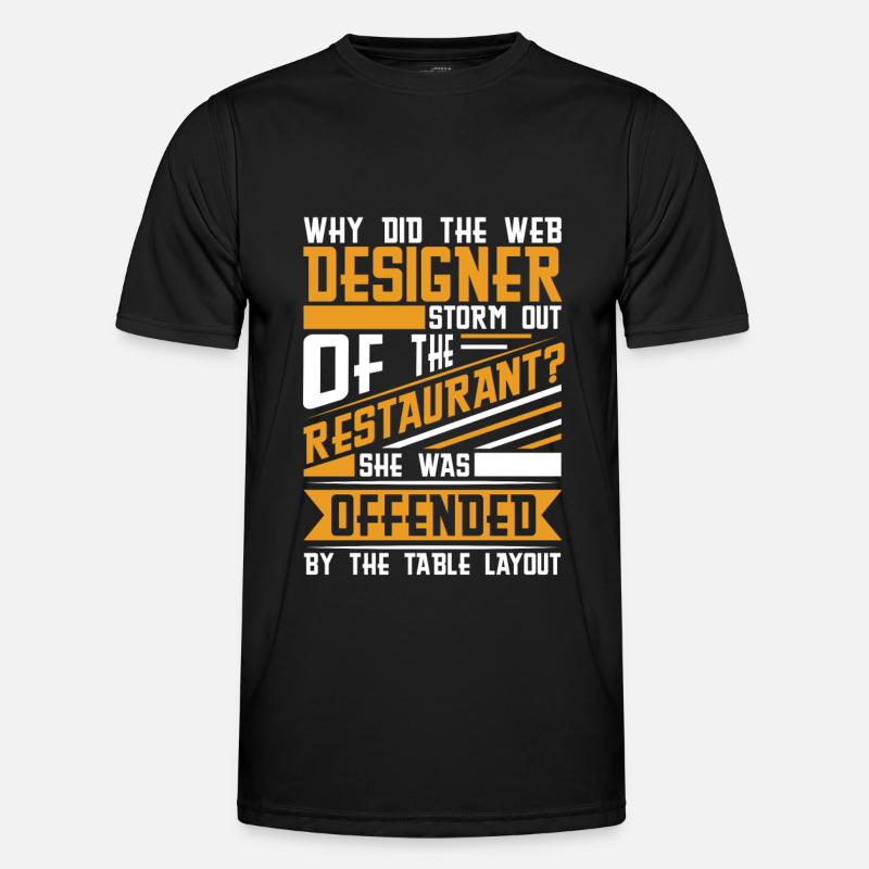 Web Entwickler Webdeveloper Witzig Männer Funktions-T-Shirt