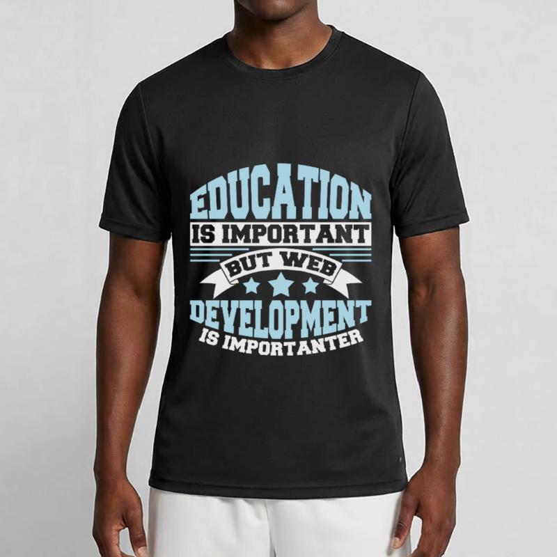 Web Developer Web Developer Funny Men's Functional T-Shirt
