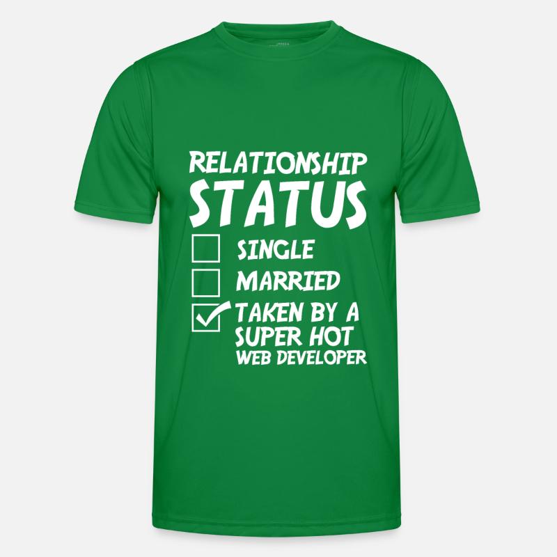 Web Developer Web Developer Funny Men's Functional T-Shirt