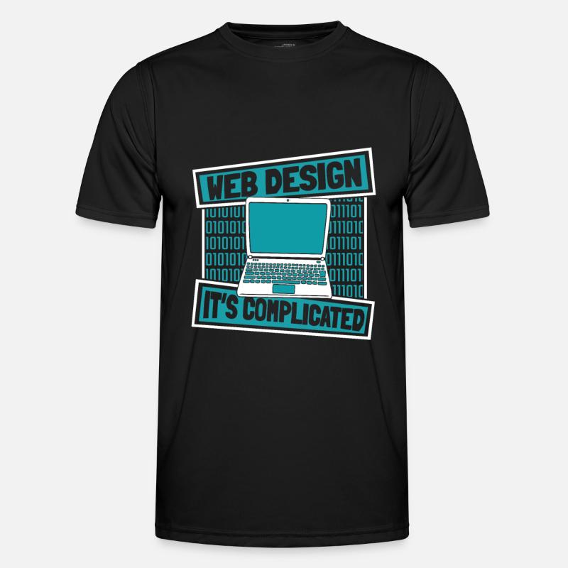 Web Developer Web Developer Funny Men's Functional T-Shirt