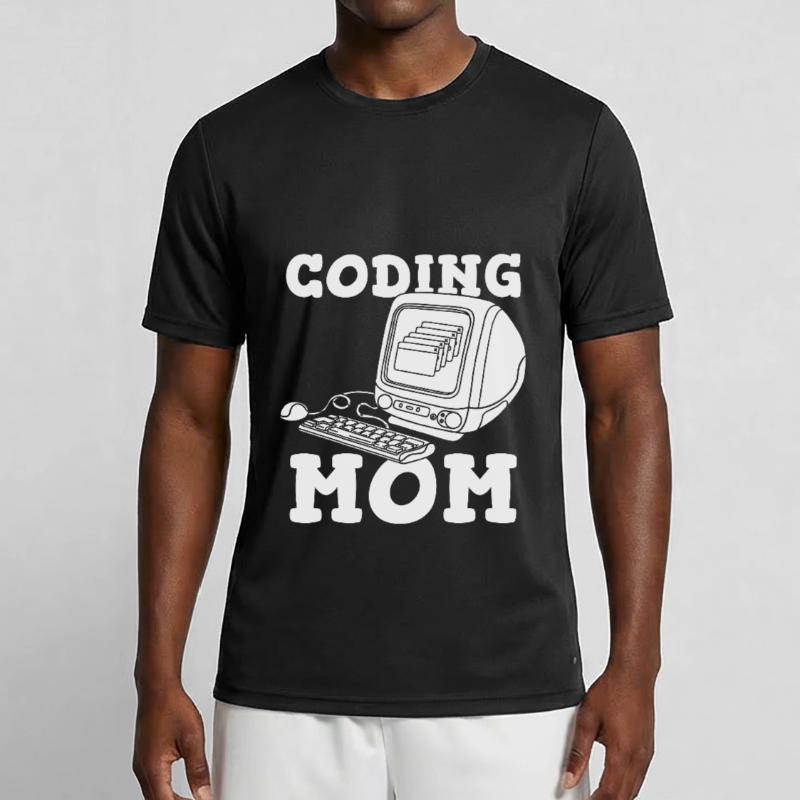 Entwickler Coder Programmierer Mutter Männer Funktions-T-Shirt
