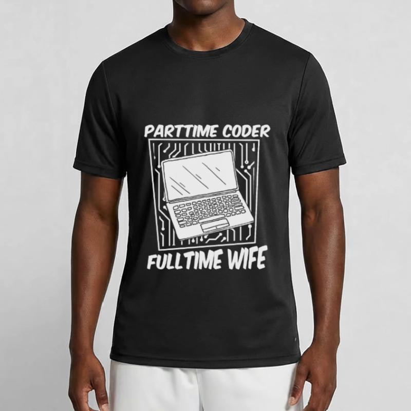 Entwickler Coder Programmierer Gattin Männer Funktions-T-Shirt