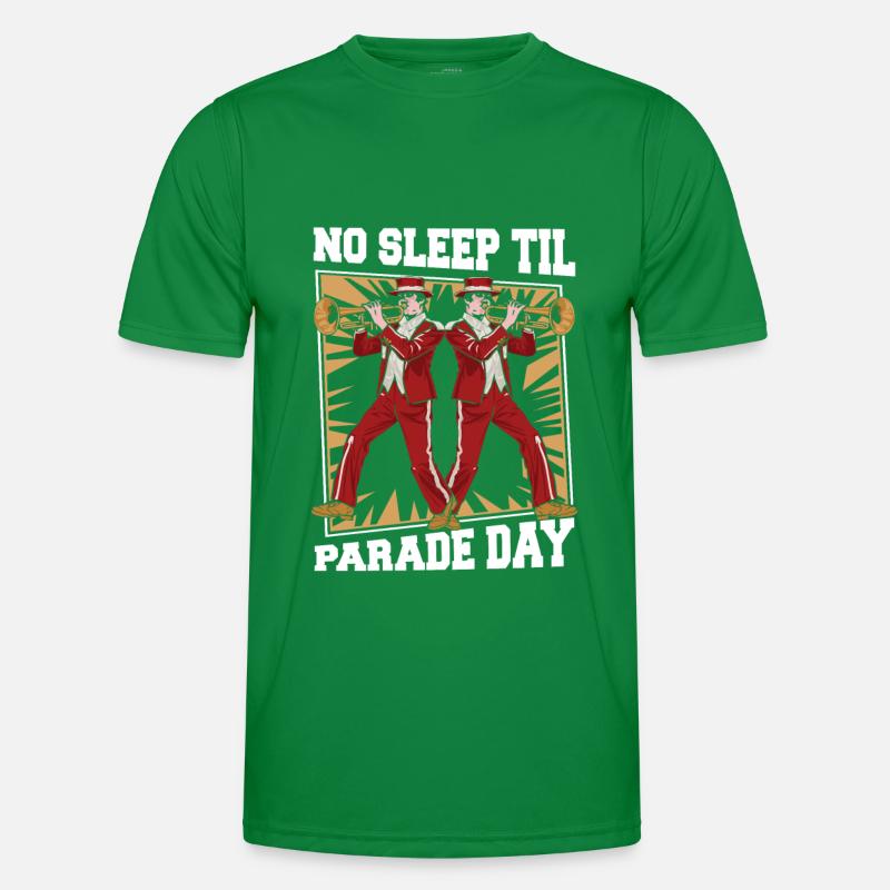 marching band, trombone, parade Men's Functional T-Shirt