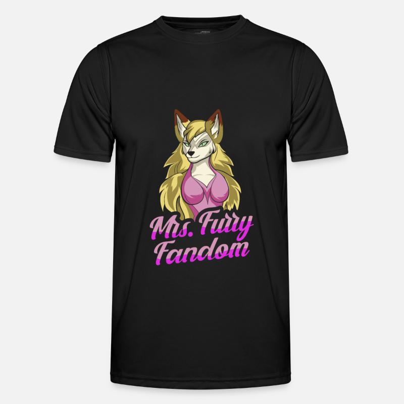 Furry Fandom Fursuits Cool Men's Functional T-Shirt