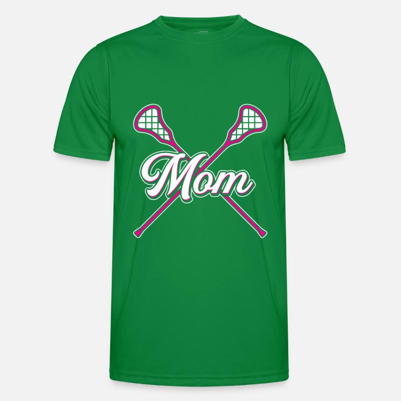 Lacrosse Mutter Lacrosse Mama Männer Funktions-T-Shirt
