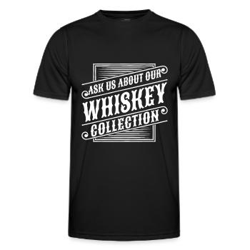 Whisky Whiskey - T-shirt sport Homme - noir - Devant - AI Model Male 178 dark (178cm)