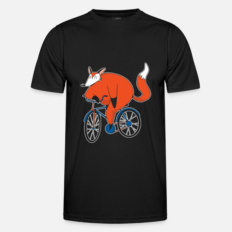Fuchs Bicycle - Men's Functional T-Shirt - black