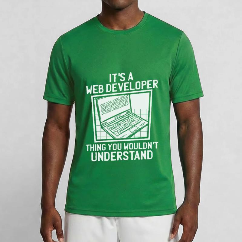 Web Developer Web Developer Men's Functional T-Shirt