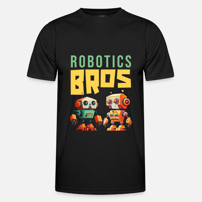 Robotics Ai Robot Cool - Men's Functional T-Shirt - black
