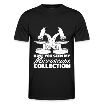 Biologie Biologe - Männer Funktions-T-Shirt - Schwarz - Vorne - AI Model Male 178 dark (178cm)