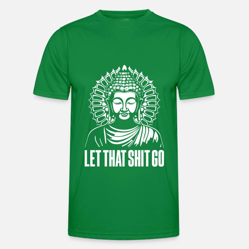 Buddha Buddhist Funny Men's Functional T-Shirt