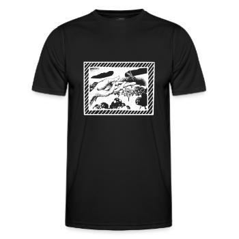 Beekeepers, beekeepers - Men's Functional T-Shirt - black - Front - AI Model Male 178 dark (178cm)