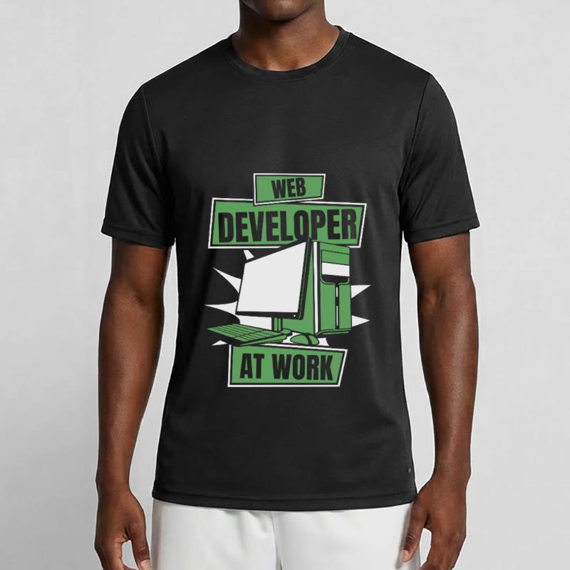 Web Developer Webdeveloper Cool Men's Functional T-Shirt