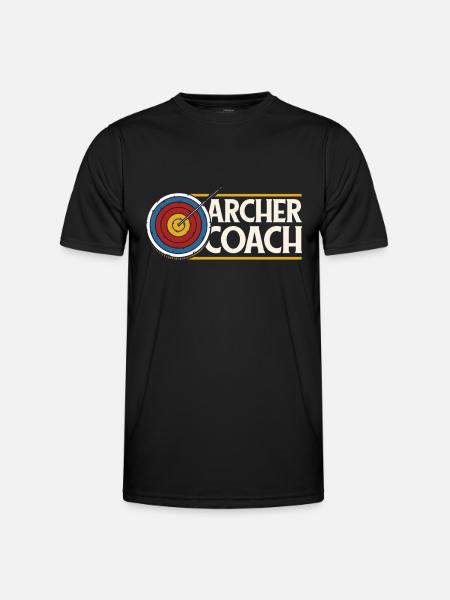 Tir à l’arc Archer Cool - T-shirt sport Homme - noir