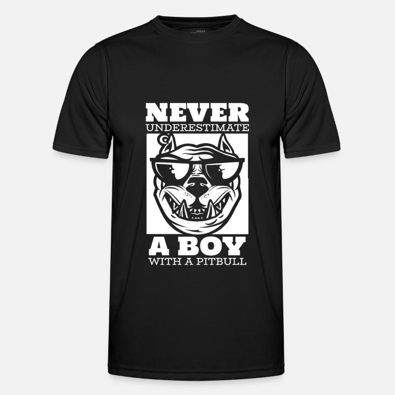 Pitbull Young Pitbull Ban - Men's Functional T-Shirt - black