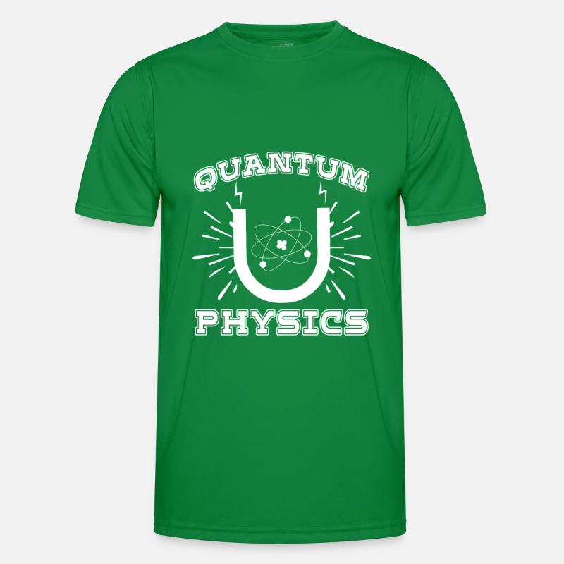 Physik Phyiker Reaktion Quantum Physics Männer Funktions-T-Shirt