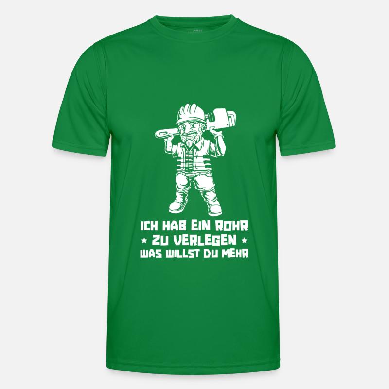 Constructeurs de pipelines T-shirt sport Homme