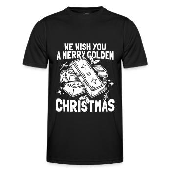 Gold Gold Mining Gold Mining Gold Mining - Men's Functional T-Shirt - black - Front - AI Model Male 178 dark (178cm)