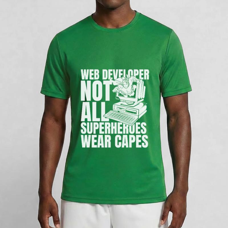 Web Developer Web Developer Men's Functional T-Shirt