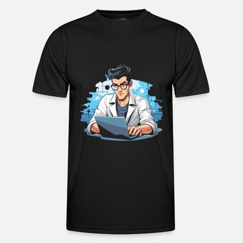 Data Science Data Analyst - Men's Functional T-Shirt - black