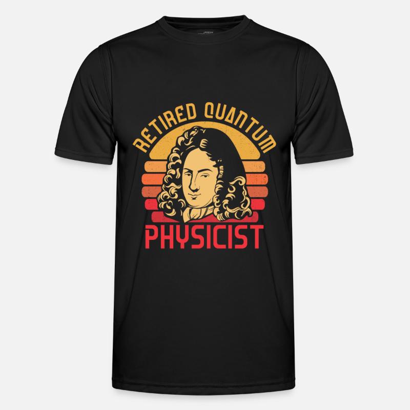 Physics Physicists Quantum Physics - Men's Functional T-Shirt - black