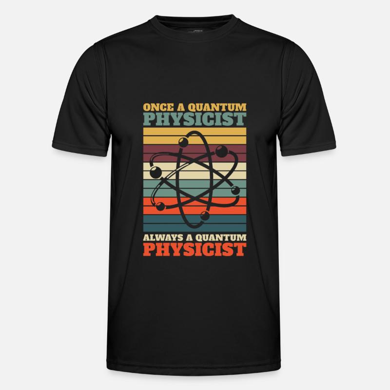 Physics Phyker Funny Quantum Physics Men's Functional T-Shirt
