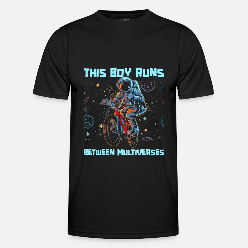 Physik Phyiker Quantenphysik - Männer Funktions-T-Shirt - Schwarz