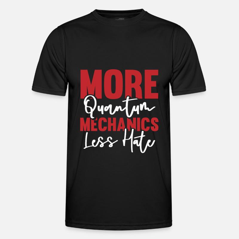 Physics Phyker Funny Quantum Physics - Men's Functional T-Shirt - black