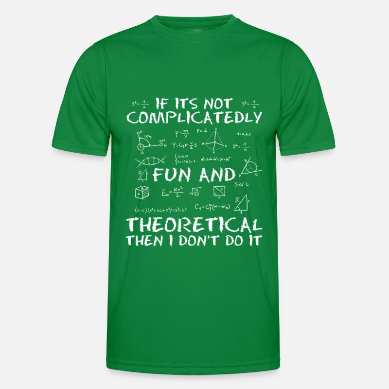 Physics Physicists Quantum Physics Men's Functional T-Shirt