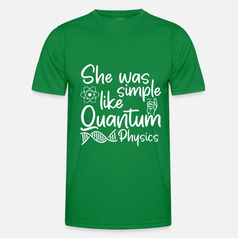 Physics Phyker Funny Quantum Physics Men's Functional T-Shirt