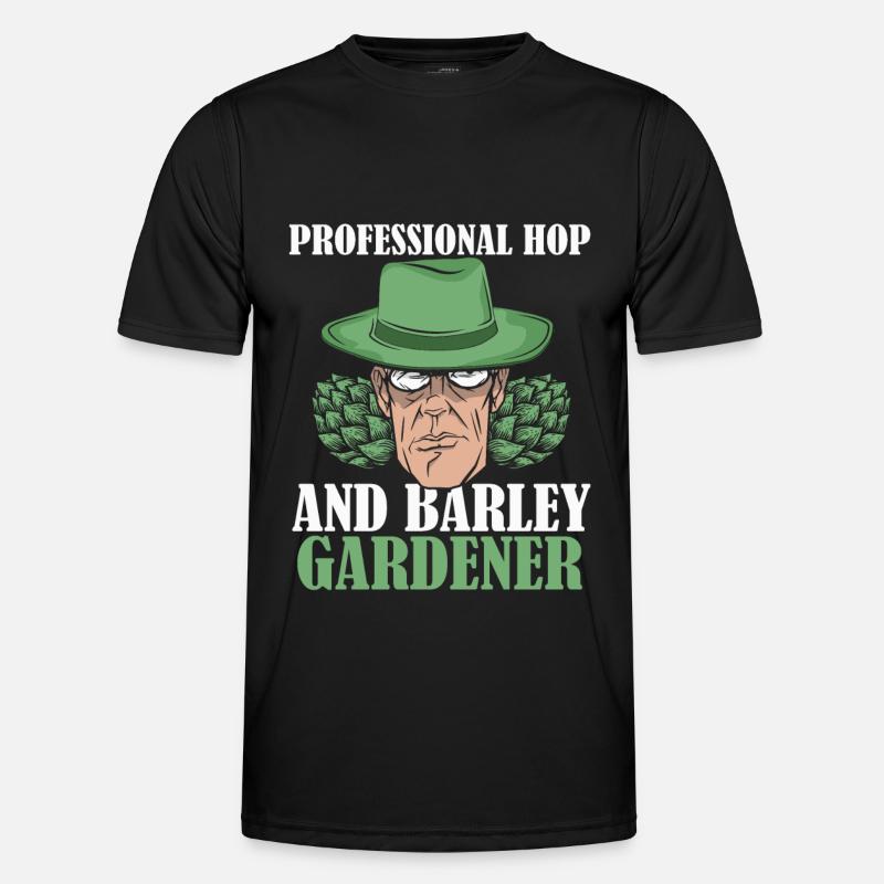 Hobbygärtner Garten Gartenbier Männer Funktions-T-Shirt