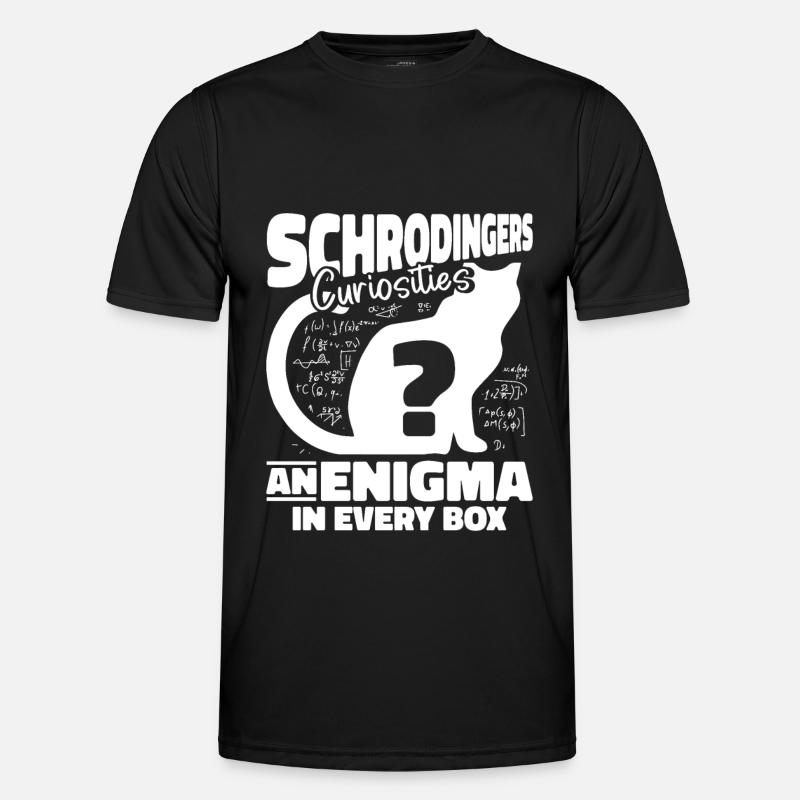 Physik Phyiker Quantenphysik - Männer Funktions-T-Shirt - Schwarz