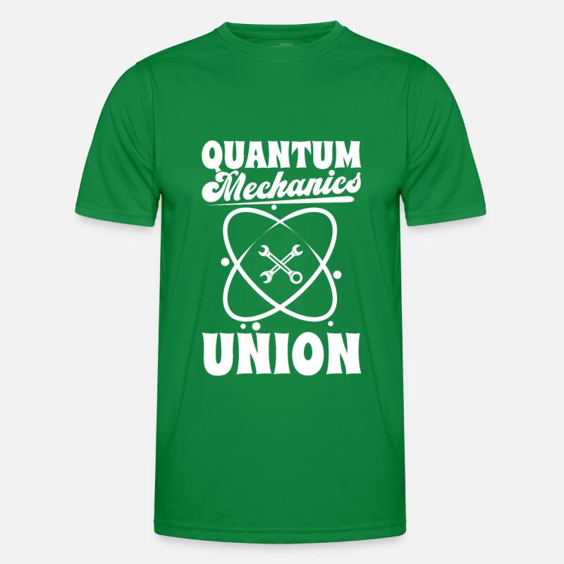 Physics Phyiker Union Quantum Physics Men's Functional T-Shirt