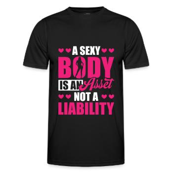 Buchhalter Steuerberater Anlage - Männer Funktions-T-Shirt - Schwarz - Vorne - AI Model Male 178 dark (178cm)