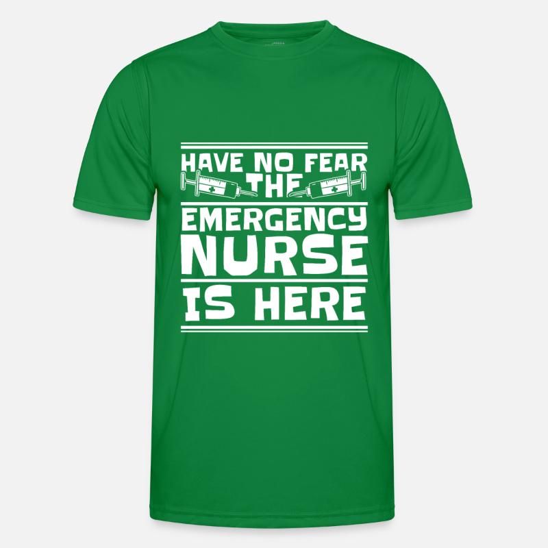 Nurse Don't Be Afraid Men's Functional T-Shirt