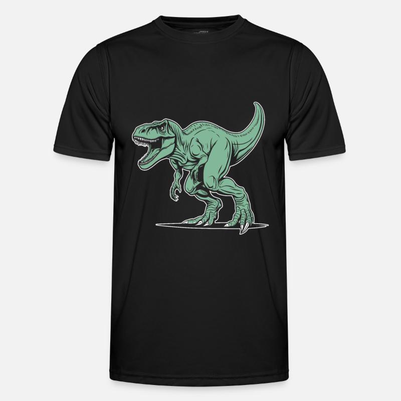 Trex T Rex Dino Great - Men's Functional T-Shirt - black
