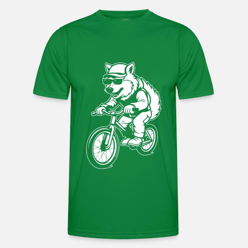 Wolf Cyclisme T-shirt sport Homme