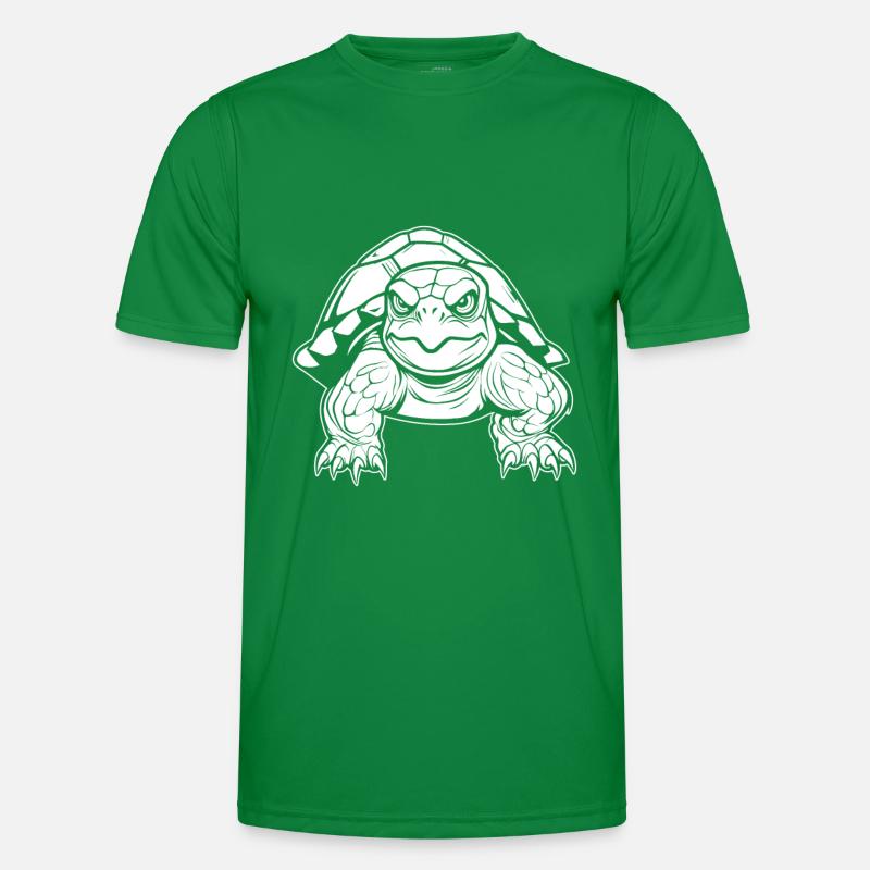 Schildkröte Wütend Männer Funktions-T-Shirt