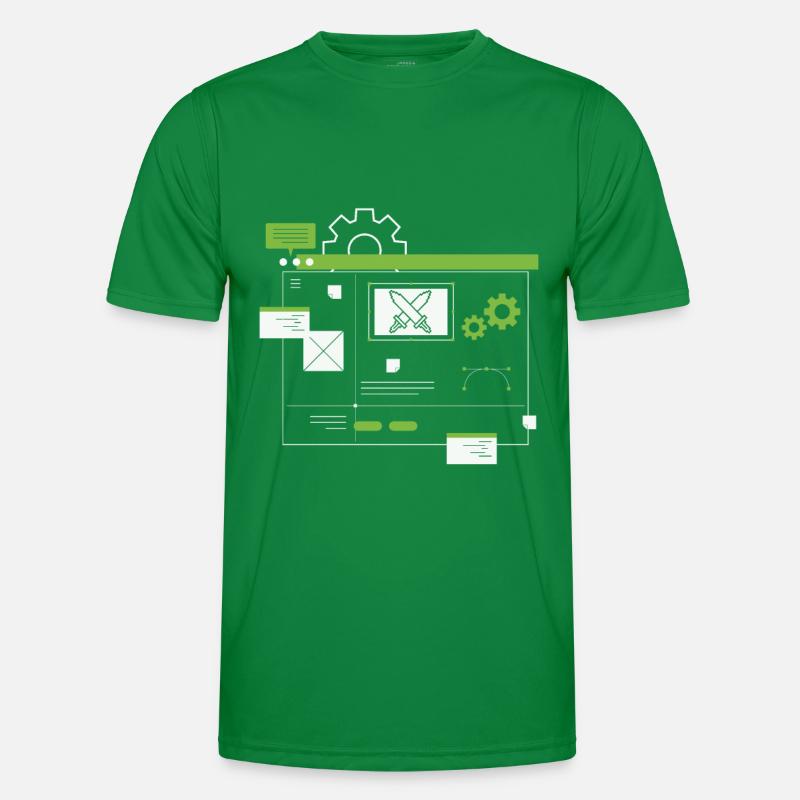 Developer, Coder, Programmer Men's Functional T-Shirt