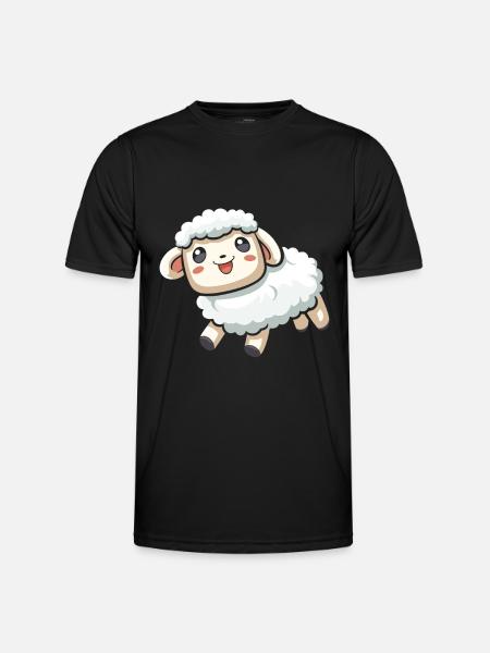 Sheep - Men's Functional T-Shirt - black