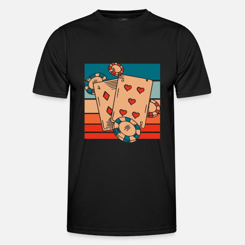 Poker Männer Funktions-T-Shirt