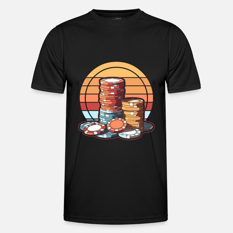 Poker Männer Funktions-T-Shirt