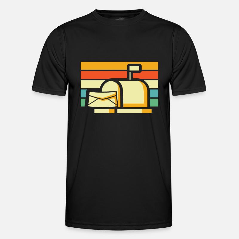 Postman Postman - Men's Functional T-Shirt - black