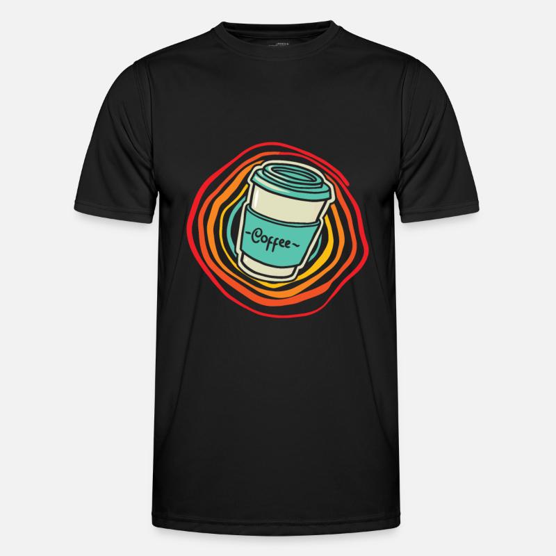 Coffee Cafe Men's Functional T-Shirt
