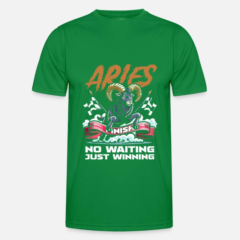 Widder Lustig Astrologie Männer Funktions-T-Shirt