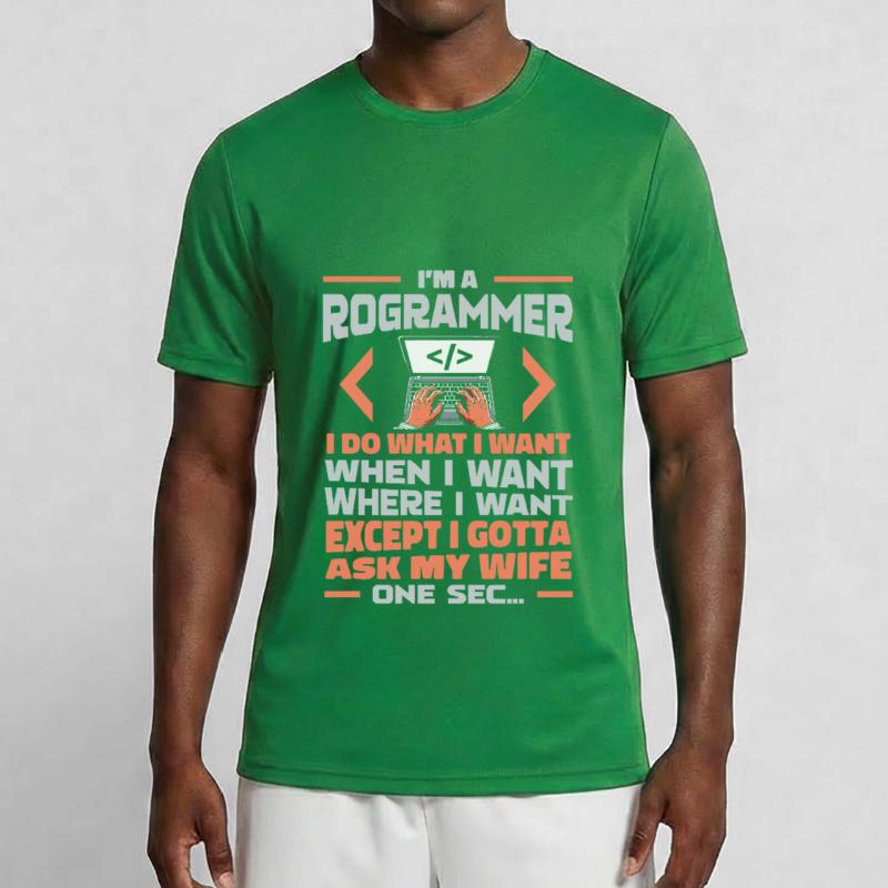 Developer, Coder, Programmer Men's Functional T-Shirt